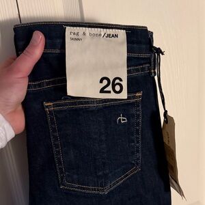 rag & bone Women's Parliament Skinny Jeans in Dark Indigo